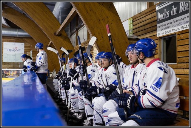 Photo hockey match Roanne - Paris (FV) le 21/11/2015