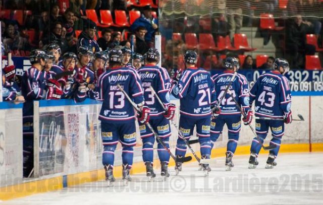 Photo hockey match Grenoble  - Bordeaux le 27/11/2015