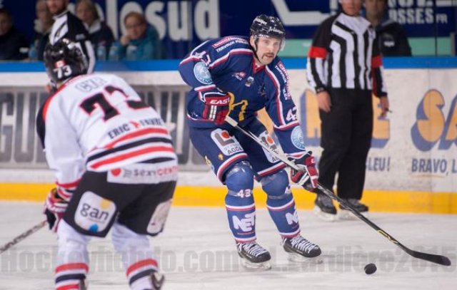 Photo hockey match Grenoble  - Bordeaux le 27/11/2015