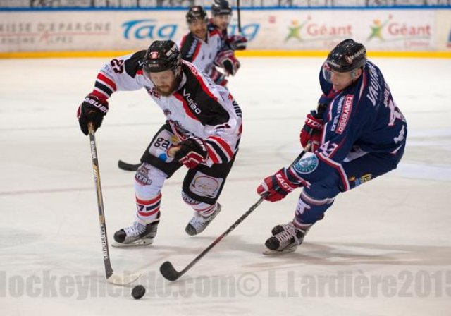 Photo hockey match Grenoble  - Bordeaux le 27/11/2015