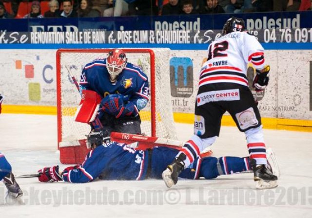 Photo hockey match Grenoble  - Bordeaux le 27/11/2015
