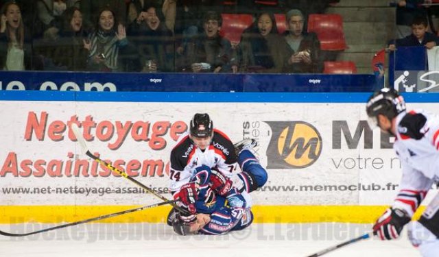 Photo hockey match Grenoble  - Bordeaux le 27/11/2015