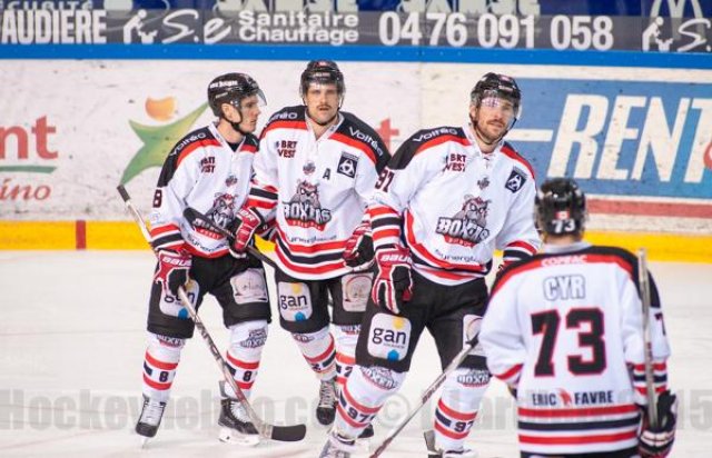 Photo hockey match Grenoble  - Bordeaux le 27/11/2015
