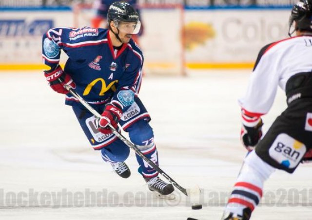 Photo hockey match Grenoble  - Bordeaux le 27/11/2015