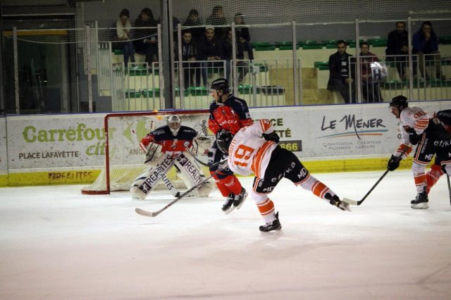 Photo hockey match Angers  - Epinal  le 27/11/2015