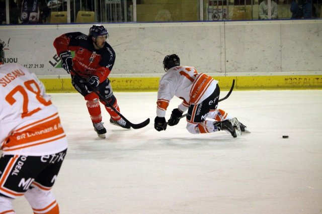 Photo hockey match Angers  - Epinal  le 27/11/2015