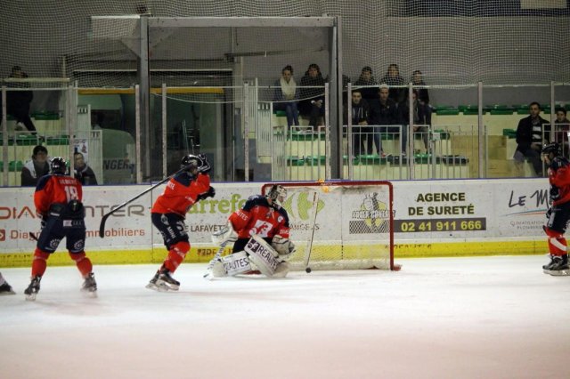Photo hockey match Angers  - Epinal  le 27/11/2015