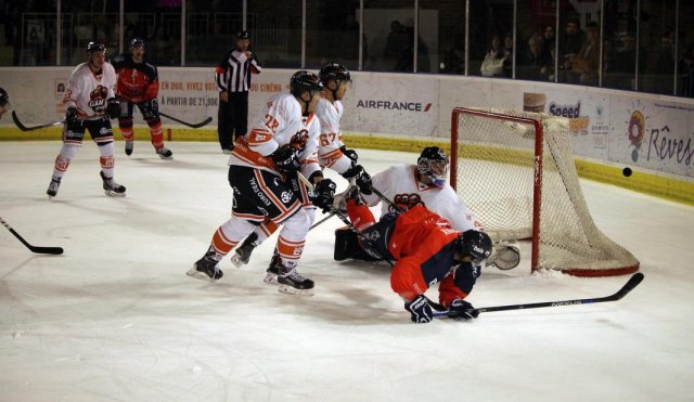 Photo hockey match Angers  - Epinal  le 27/11/2015