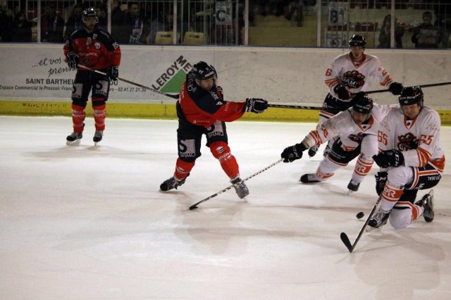 Photo hockey match Angers  - Epinal  le 27/11/2015
