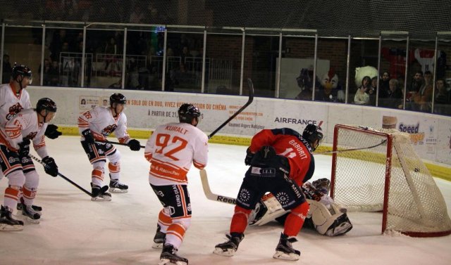 Photo hockey match Angers  - Epinal  le 27/11/2015