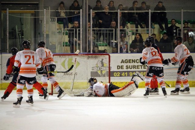 Photo hockey match Angers  - Epinal  le 27/11/2015