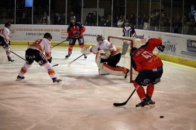 Photo hockey match Angers  - Epinal  le 27/11/2015