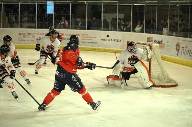 Photo hockey match Angers  - Epinal  le 27/11/2015