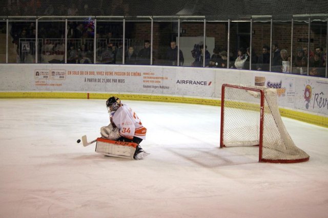 Photo hockey match Angers  - Epinal  le 27/11/2015