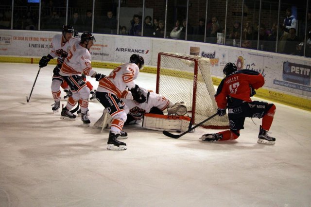 Photo hockey match Angers  - Epinal  le 27/11/2015