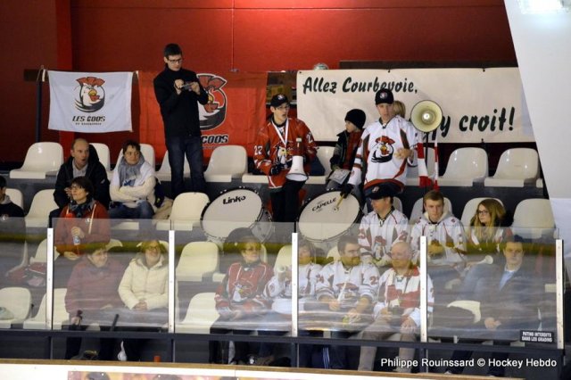 Photo hockey match Courbevoie  - Courchevel-Méribel-Pralognan le 28/11/2015