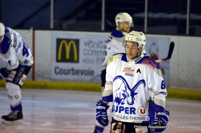 Photo hockey match Courbevoie  - Courchevel-Méribel-Pralognan le 28/11/2015