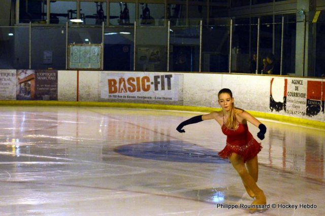 Photo hockey match Courbevoie  - Courchevel-Méribel-Pralognan le 28/11/2015
