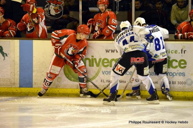 Photo hockey match Courbevoie  - Courchevel-Méribel-Pralognan le 28/11/2015