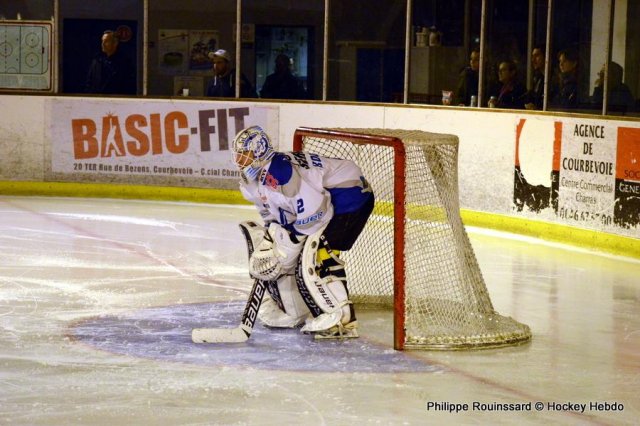 Photo hockey match Courbevoie  - Courchevel-Méribel-Pralognan le 28/11/2015