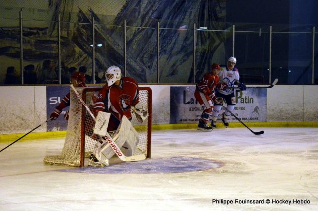 Photo hockey match Courbevoie  - Courchevel-Méribel-Pralognan le 28/11/2015