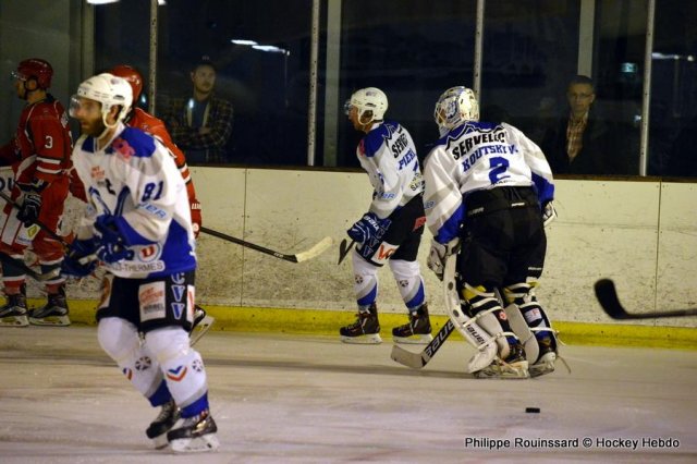 Photo hockey match Courbevoie  - Courchevel-Méribel-Pralognan le 28/11/2015