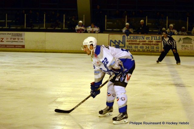 Photo hockey match Courbevoie  - Courchevel-Méribel-Pralognan le 28/11/2015