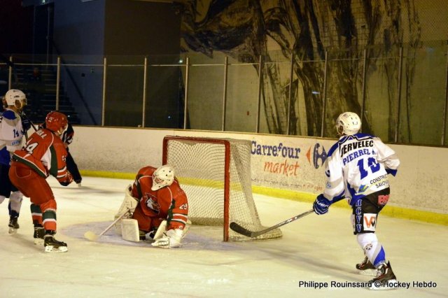 Photo hockey match Courbevoie  - Courchevel-Méribel-Pralognan le 28/11/2015