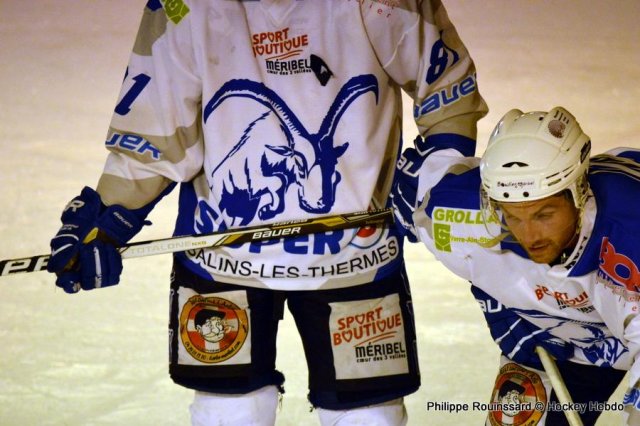Photo hockey match Courbevoie  - Courchevel-Méribel-Pralognan le 28/11/2015