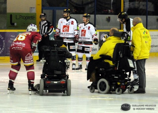 Photo hockey match Dijon  - Amiens  le 27/11/2015