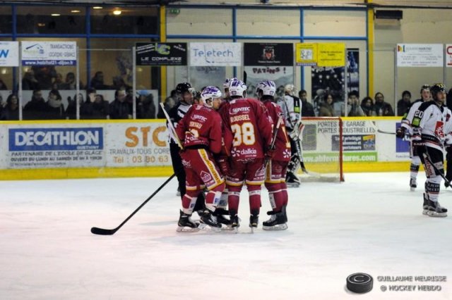 Photo hockey match Dijon  - Amiens  le 27/11/2015
