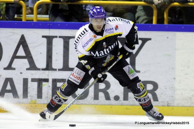 Photo hockey match Rouen - Dijon  le 29/11/2015