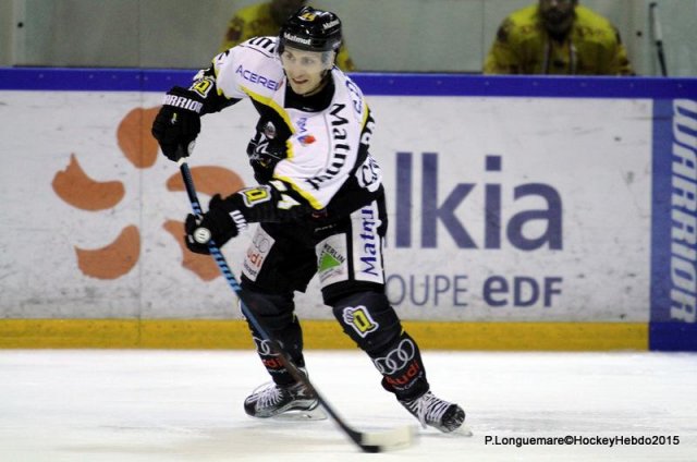 Photo hockey match Rouen - Dijon  le 29/11/2015