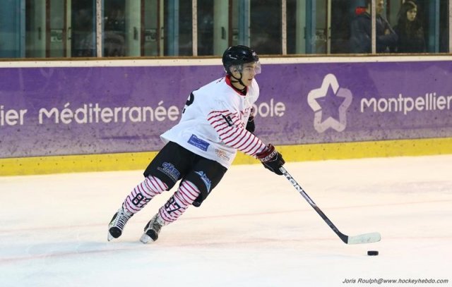 Photo hockey match Montpellier  - Annecy II le 28/11/2015