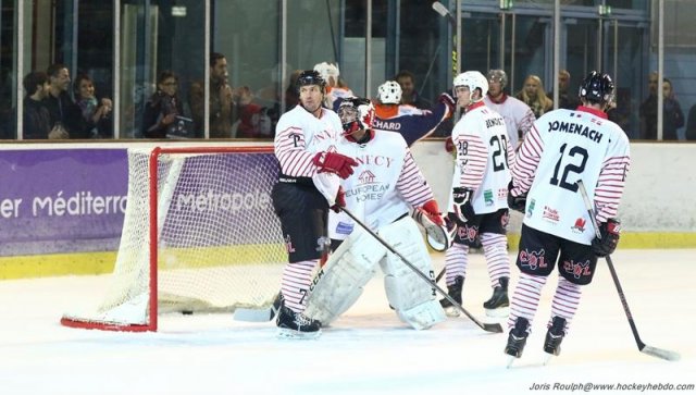 Photo hockey match Montpellier  - Annecy II le 28/11/2015