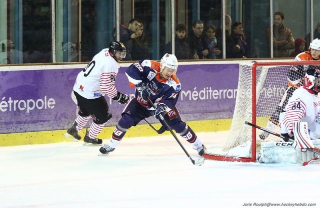 Photo hockey match Montpellier  - Annecy II le 28/11/2015