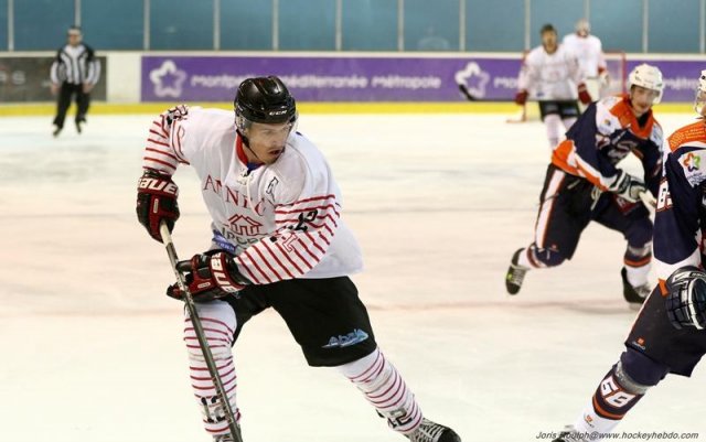 Photo hockey match Montpellier  - Annecy II le 28/11/2015
