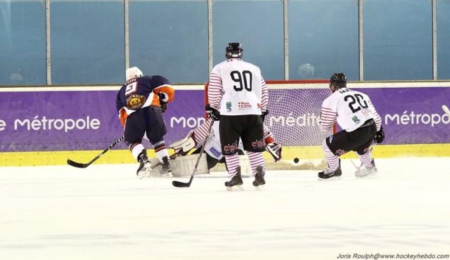 Photo hockey match Montpellier  - Annecy II le 28/11/2015