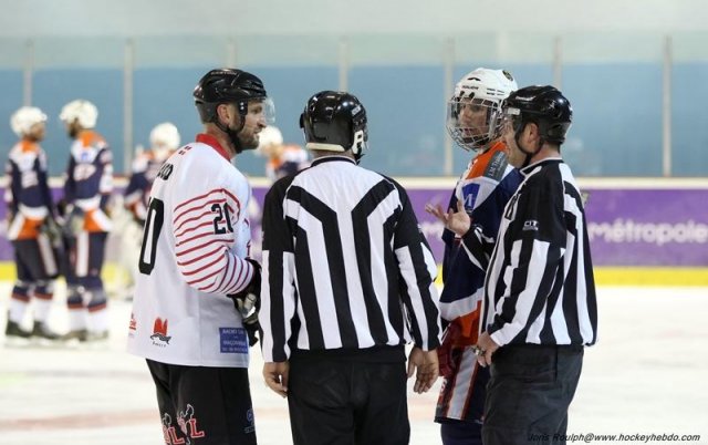 Photo hockey match Montpellier  - Annecy II le 28/11/2015