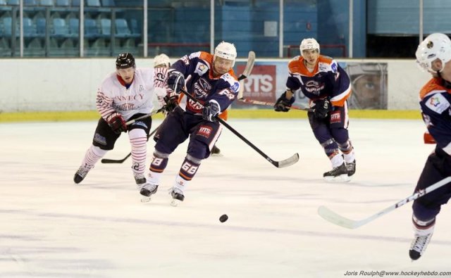 Photo hockey match Montpellier  - Annecy II le 28/11/2015