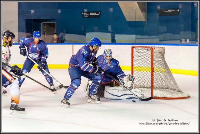 Photo hockey match Paris (FV) - Clermont-Ferrand le 28/11/2015