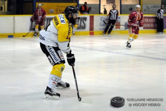 Photo hockey match Dijon  - Rouen le 01/12/2015