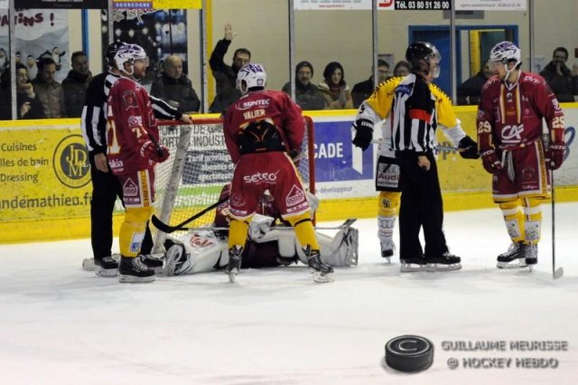 Photo hockey match Dijon  - Rouen le 01/12/2015