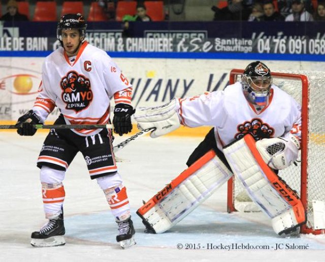 Photo hockey match Grenoble  - Epinal  le 04/12/2015