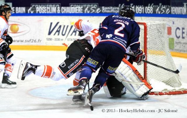 Photo hockey match Grenoble  - Epinal  le 04/12/2015