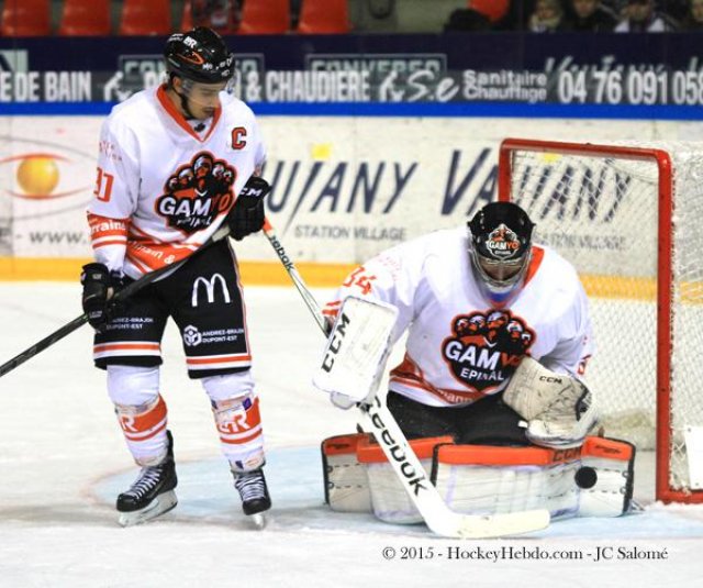 Photo hockey match Grenoble  - Epinal  le 04/12/2015