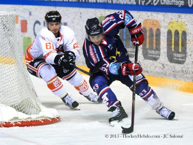 Photo hockey match Grenoble  - Epinal  le 04/12/2015