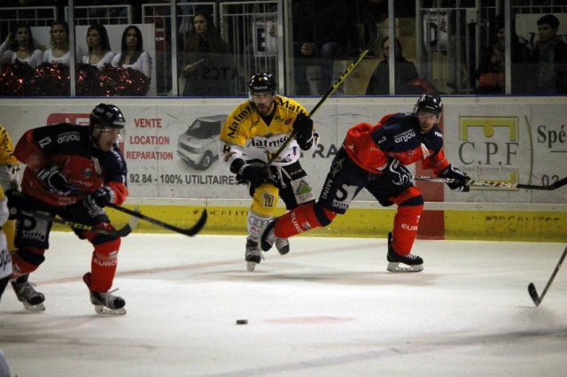 Photo hockey match Angers  - Rouen le 04/12/2015
