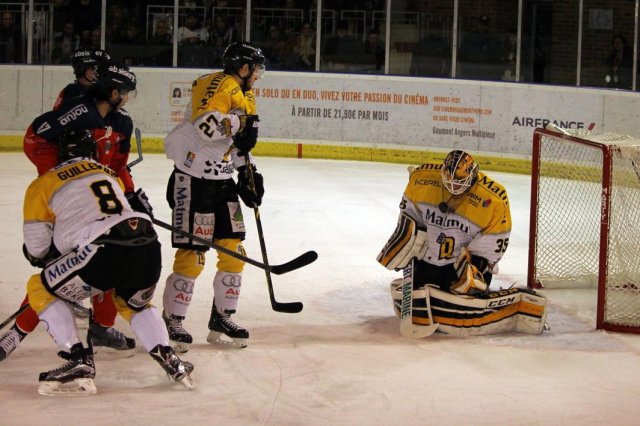 Photo hockey match Angers  - Rouen le 04/12/2015