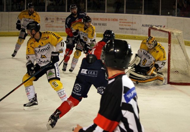 Photo hockey match Angers  - Rouen le 04/12/2015